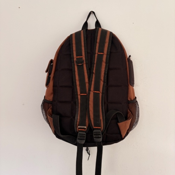 VINTAGE Y2K BILLABON Backpack bag surfer schoolbag side pockets - Picture 5 of 6